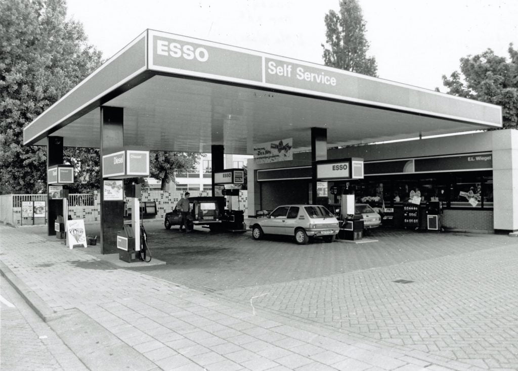 Benzinestation in Zutphen